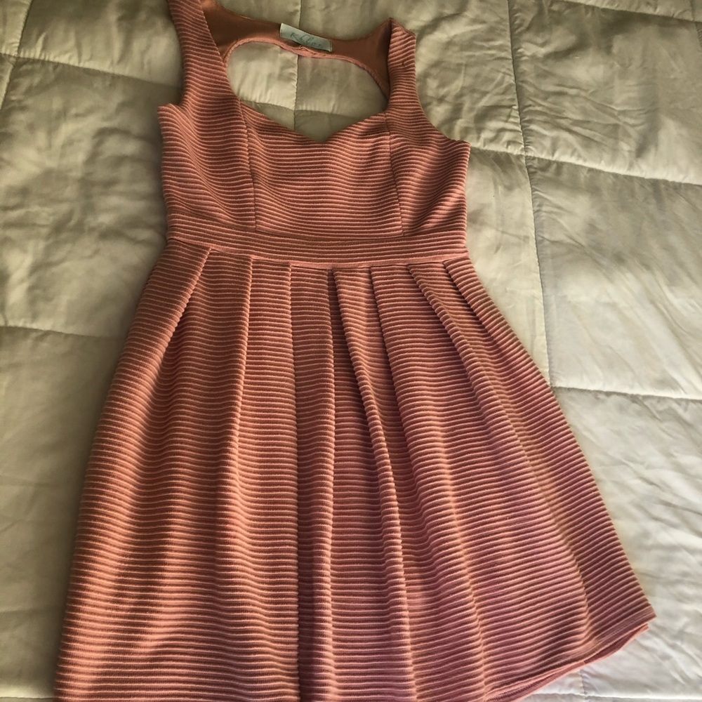 Rose Cutout Dress